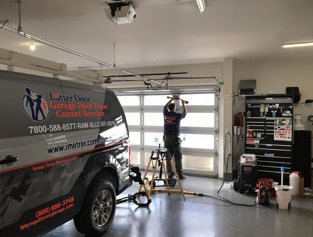 Lyndhurst Garage Door Repair team performing same-day garage door repair in Lyndhurst